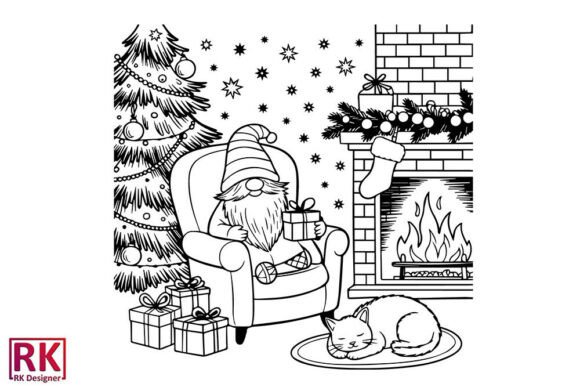 Christmas Gnome SVG Clipart Bundle