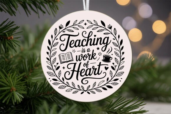 Teaching Is a Work of Heart SVG
